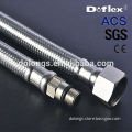 Doflex New Design Fashion Style ACS SGS CE Certificated High Pressure shower hose stainless steel flexible pipe